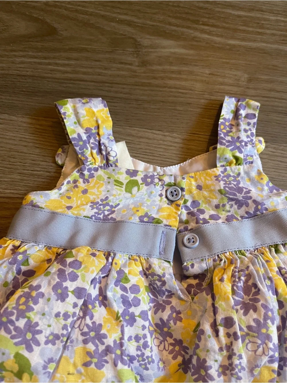 Crazy 8 Floral Bubble Dress 6-12M | Vintage Cottagecore Sundress Boho Chic